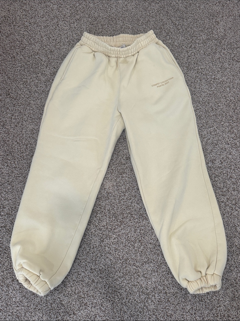 COMFRT Yellow Pastel Sweatpants